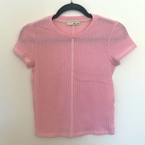 Aritzia (Wilfred) free pink T-shirt